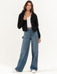 RSQ Womens Wide Leg Carpenter Jeans image number 6