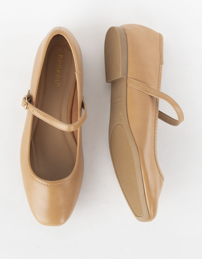 BAMBOO Sweep Womens Ballet Flats image number 4