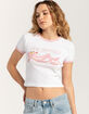 PINK PANTHER Womens Ringer Baby Tee image number 1
