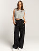 NIKE Sportswear Everything Wovens Mid-Rise Open-Hem Womens Pants image number 1