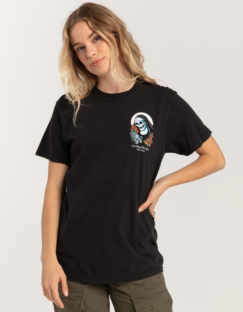 RIOT SOCIETY I'll Pray For You Womens Tee image number 2