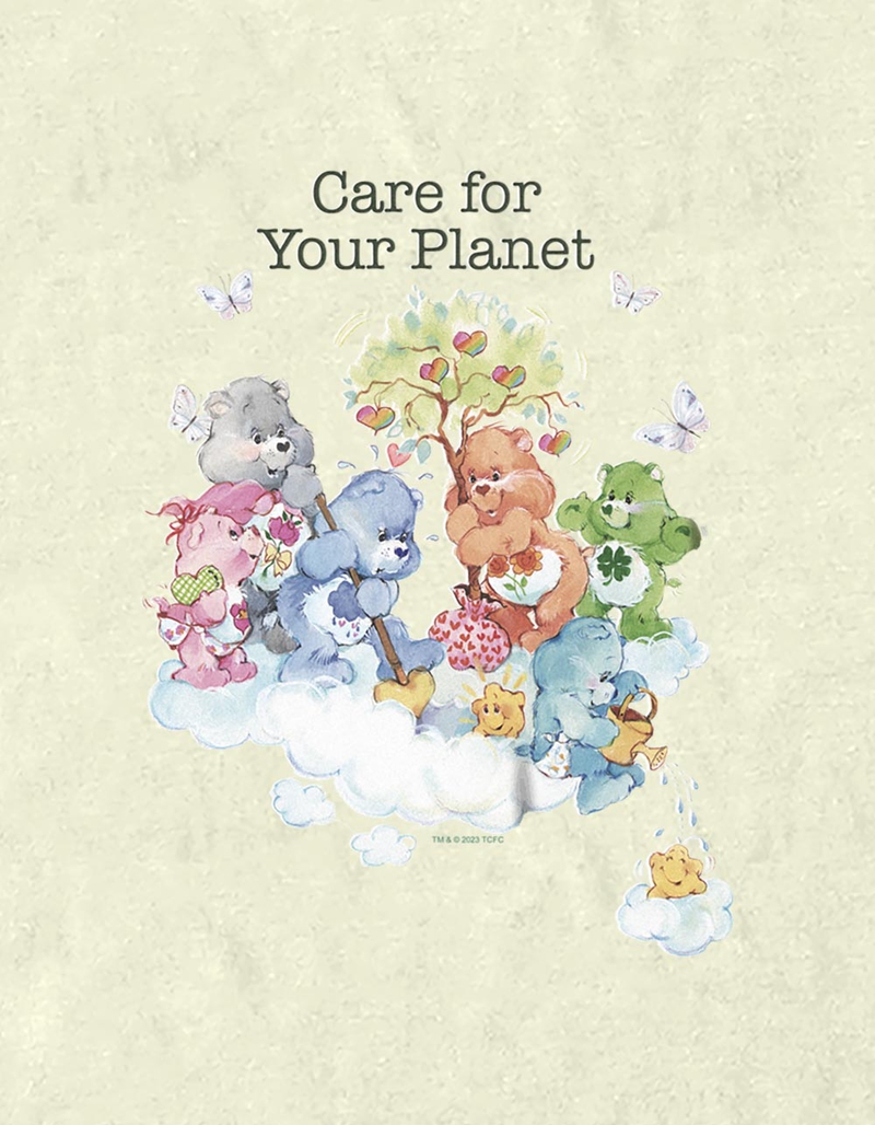 CARE BEARS Care For Your Planet Unisex Tee image number 1