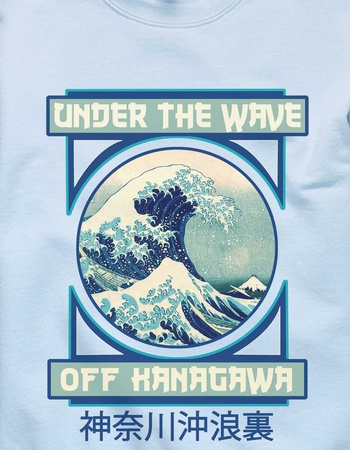 HOKUSAI Under The Wave Unisex Crewneck Sweatshirt Alternative Image
