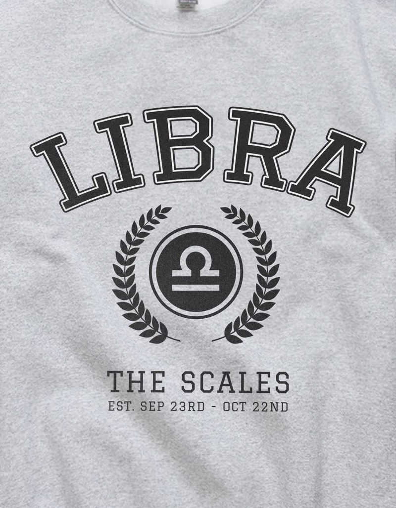 HOROSCOPE Libra The Scales Unisex Crewneck Sweatshirt image number 1