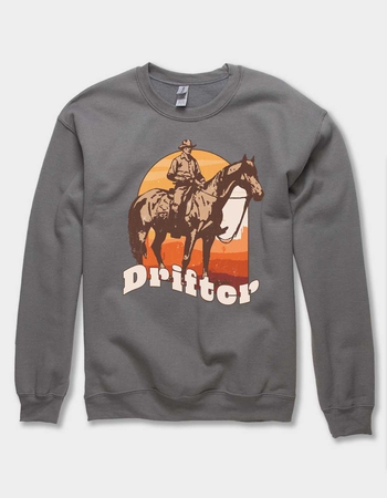 DESERT Cowboy Drifter Unisex Crewneck Sweatshirt Primary Image