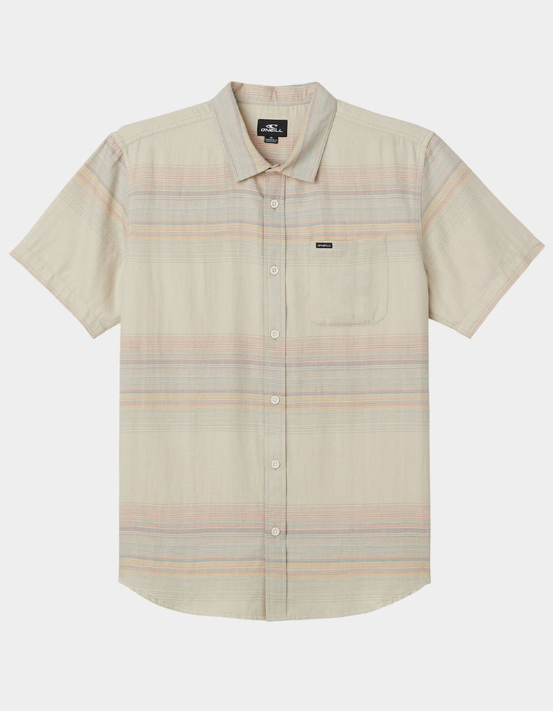 O'NEILL Seafaring Stripe Mens Button Up Shirt image number 0