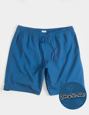 BLUE CROWN Tiburon Color Changing Mens 7" Swim Shorts