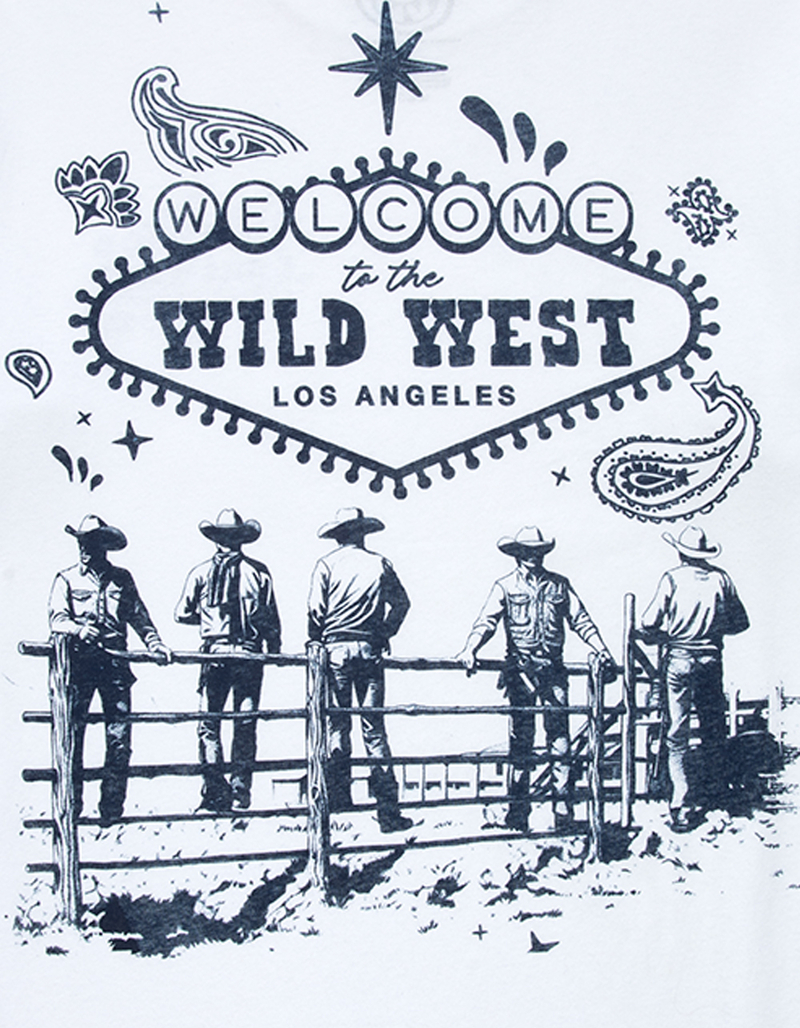 CVLA Welcome To The Wild West Mens Tee image number 2