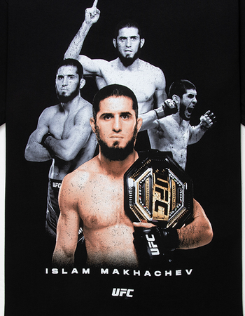 UFC Islam Makhachev Belt Mens Boxy Tee