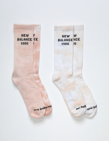 NEW BALANCE Drip Dye 2 Pack Crew Socks