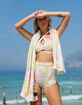 SLOWTIDE x Beach Riot Wavy Floral Beach Towel image number 5