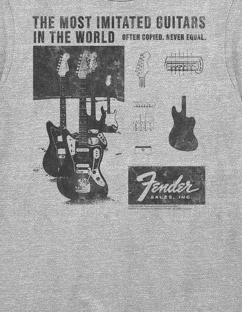 FENDER Imitated Guitars Unisex Tee