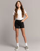 RSQ Girls Vintage High Rise Shorts image number 4