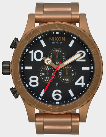 NIXON 51-30 Chrono Bronze Watch