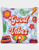 ISCREAM Good Vibes Chenille Pillow image number 1