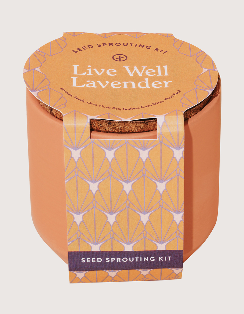 MODERN SPROUT Seed Sprouting Kit - Live Well Lavender image number 0