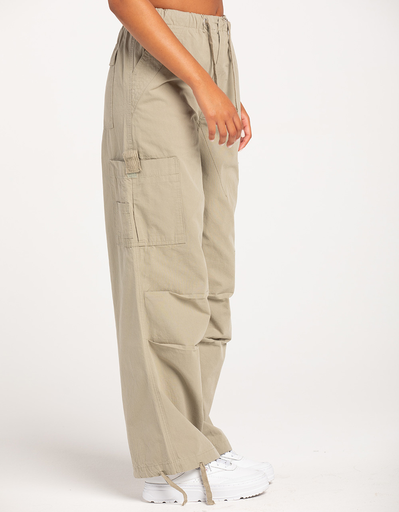 RSQ Womens Low Rise Parachute Cargo Pants image number 2