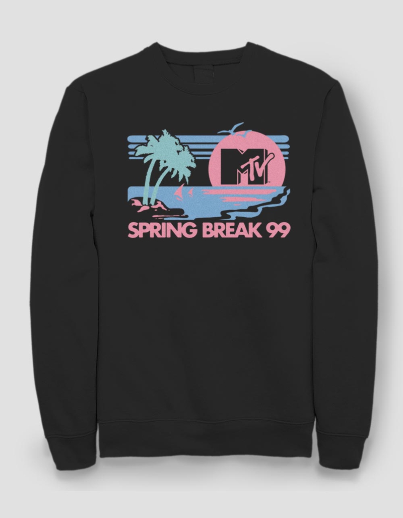MTV Pastel Beach Unisex Crewneck Sweatshirt image number 0