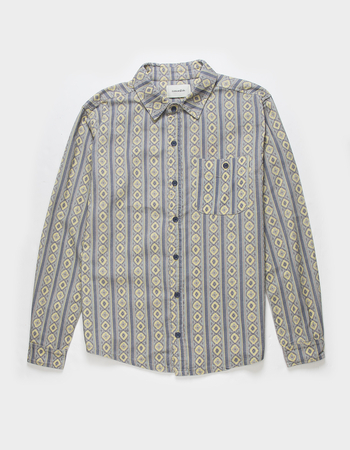 THE CRITICAL SLIDE SOCIETY Brine Cord Mens Long Sleeve Button Up Shirt
