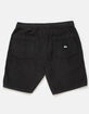 QUIKSLIVER Taxer Mens Elastic Waist Corduroy Shorts image number 2