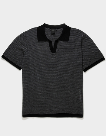 FORMER Perception Open Collar Mens Polo Shirt