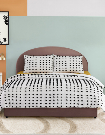 MR. KATE Dynamic Dots 3-Piece Full/Queen Comforter Set