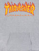 THRASHER Flame Logo Mens Hoodie image number 2