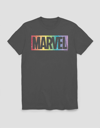 MARVEL Icon Rainbow Ombre Unisex Tee