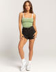 FULL TILT Seamless Lace Trim Womens Cami image number 2