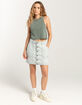 DICKIES Madison Womens Denim Mini Skirt image number 1