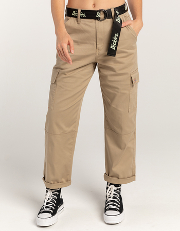 DICKIES Roll Cuff Womens Cargo Pants