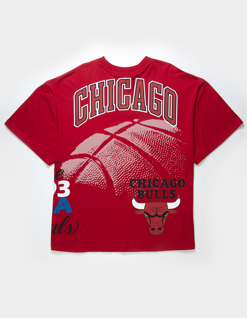 MITCHELL & NESS Chicago Bulls Logo Blast Mens Tee image number 0