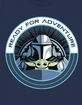 STAR WARS Mandalorian Ready For Adventure Badge Unisex Kids Tee image number 2