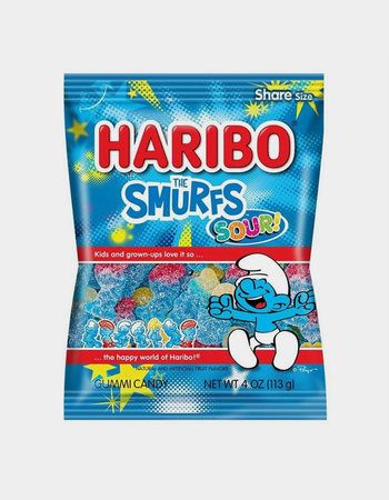 HARIBO The Smurfs Gummy Candy