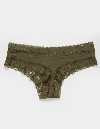 LOVE LIBBY Lace Trim Cheeky Panties