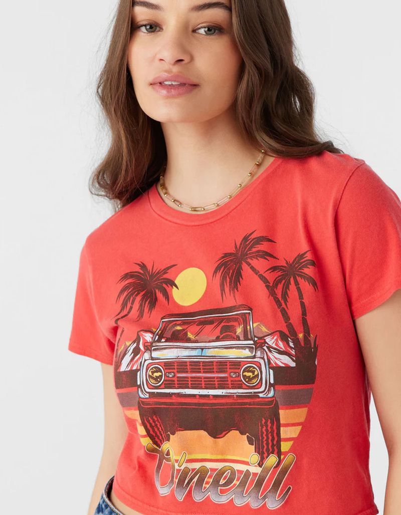 O'NEILL Drive Wild Womens Crop Baby Tee image number 1