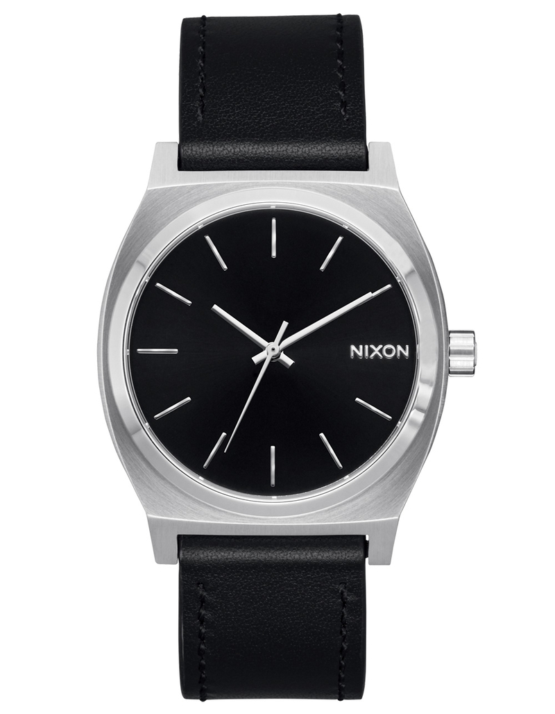 NIXON Time Teller Leather Watch image number 0
