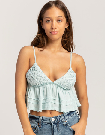 BDG Urban Outfitters Bella Womens Babydoll Top Primary Image