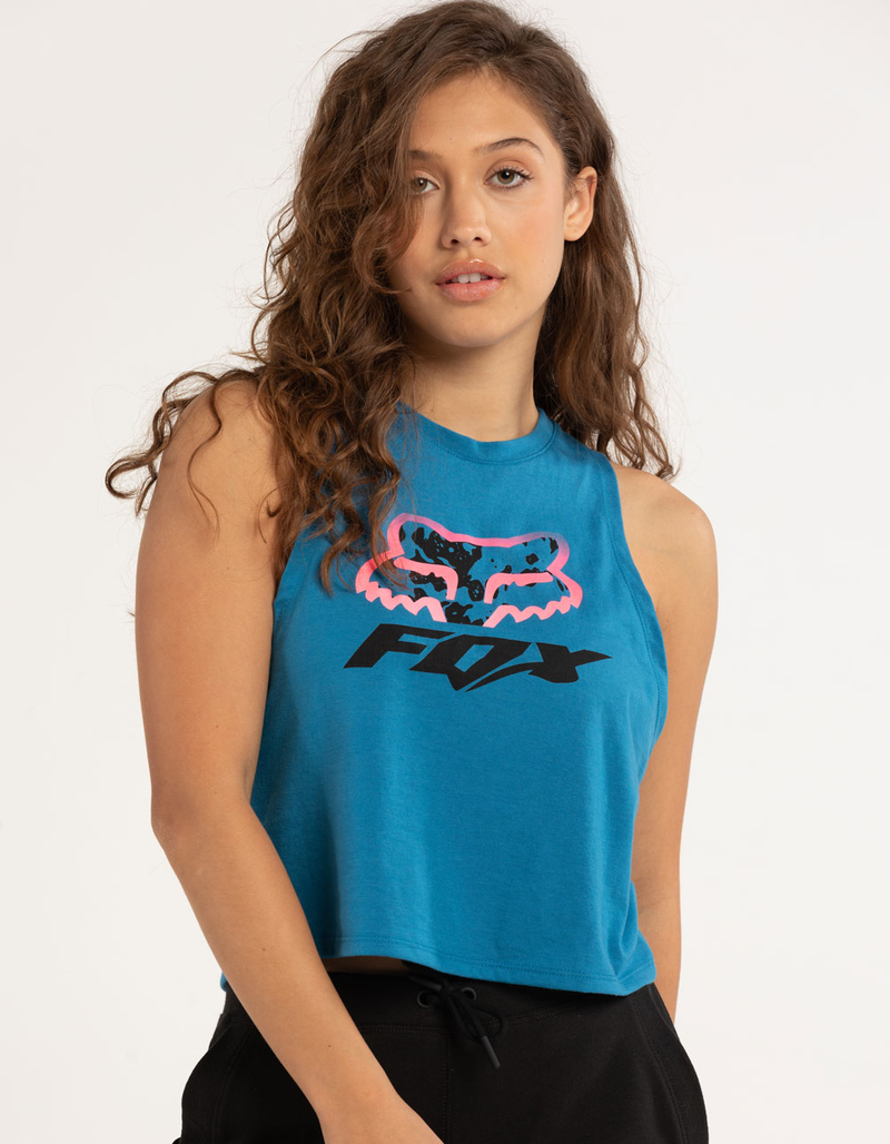 FOX Morphic Womens Crop Muscle Tank Top image number 0