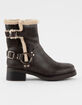 STEVE MADDEN Brixton Ankle Moto Womens Boots image number 2