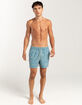 RSQ Mens Floral Vine 5" Swim Shorts image number 4