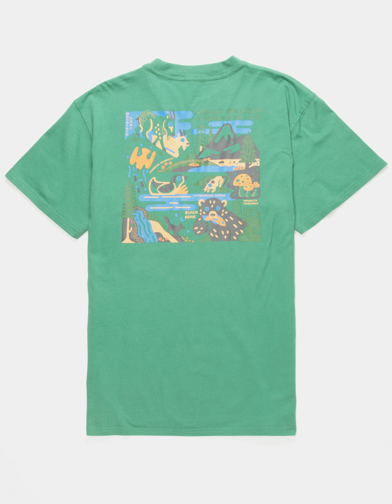 PARKS PROJECT Mount Rainier Mens Tee image number 0
