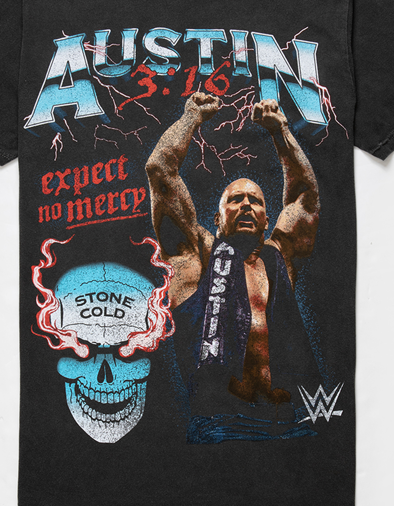 STEVE AUSTIN Expect No Mercy Mens Tee image number 1