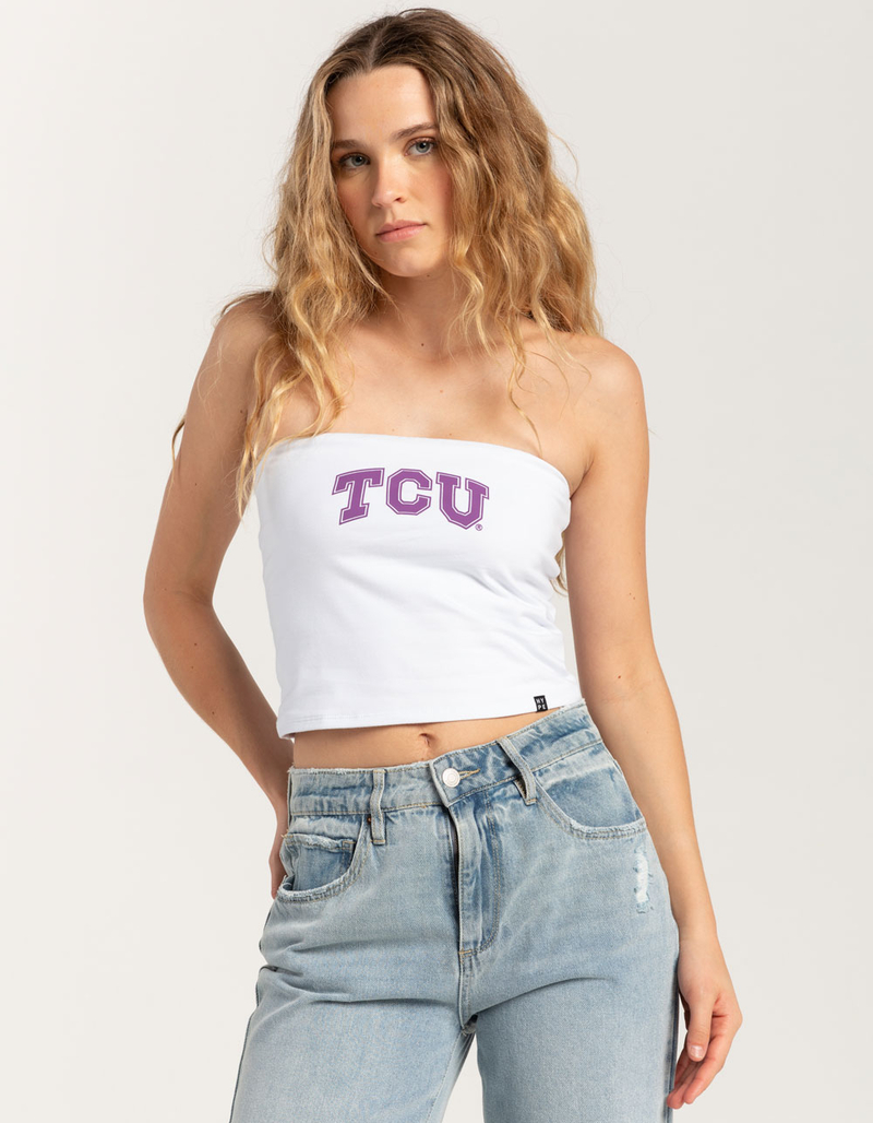 HYPE AND VICE Texas Christian University Womens Tube Top image number 0