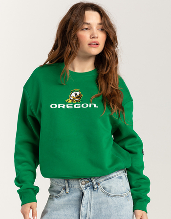 HYPE AND VICE Oregon Womens Crewneck Sweatshirt