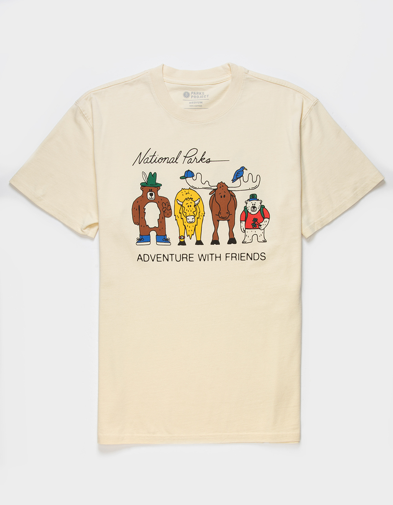 PARKS PROJECT Adventure With Friends Mens Tee image number 0
