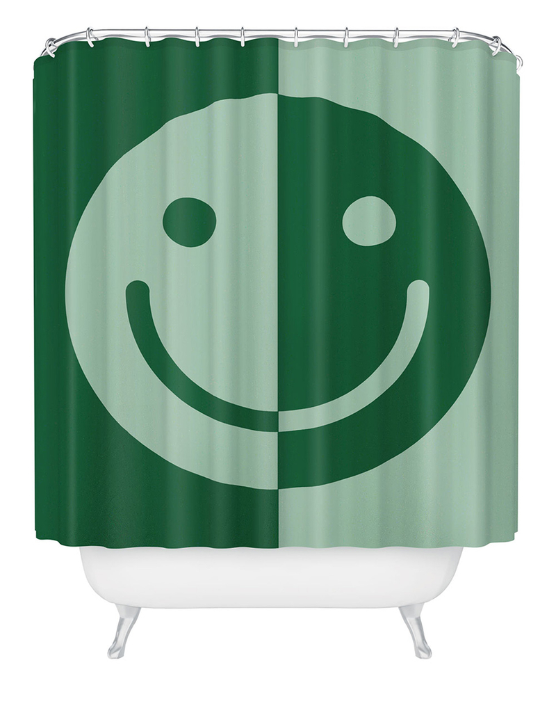 DENY DESIGNS MariaMaria Creative Happy Sage Shower Curtain image number 0