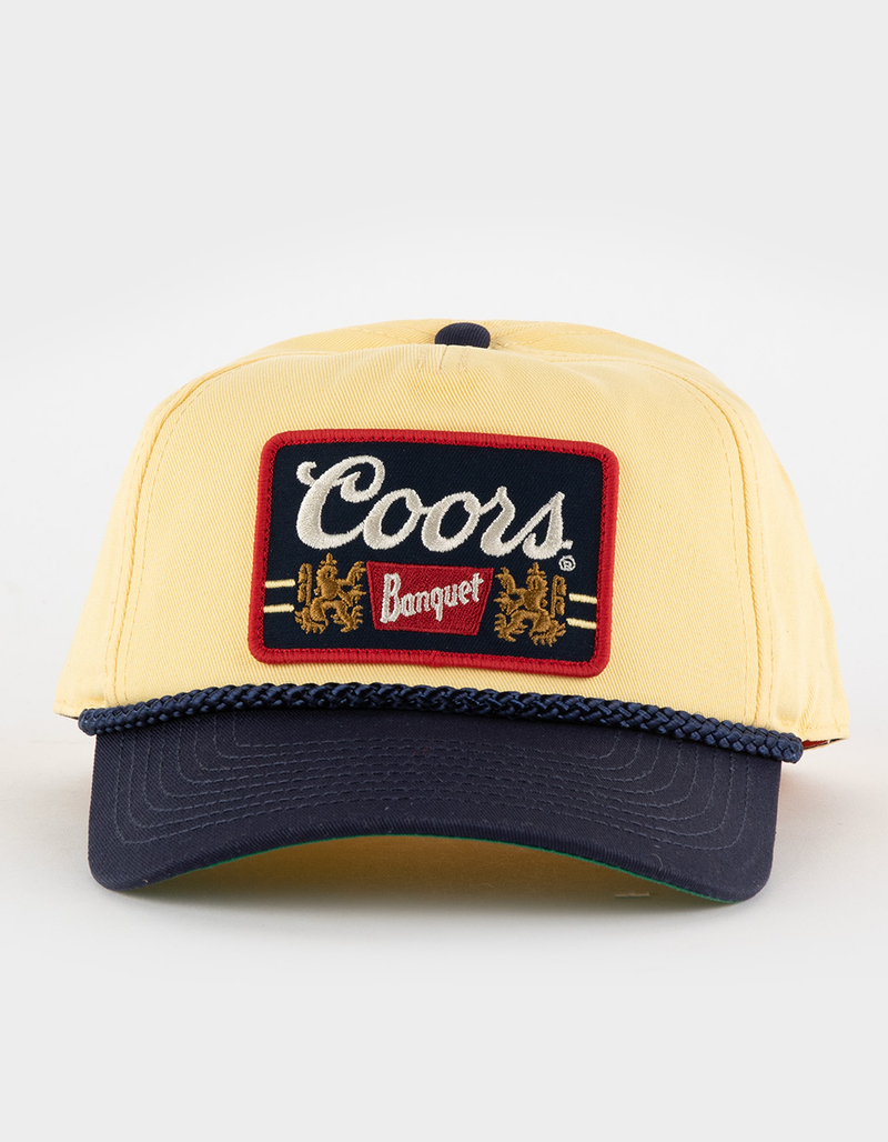 AMERICAN NEEDLE Coors Banquet Roscoe Mens Snapback Hat image number 0