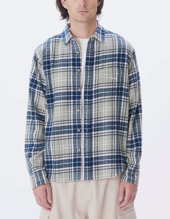 OBEY Terrace Mens Button Up Shirt