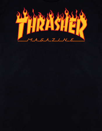 THRASHER Flame Logo Mens Tee